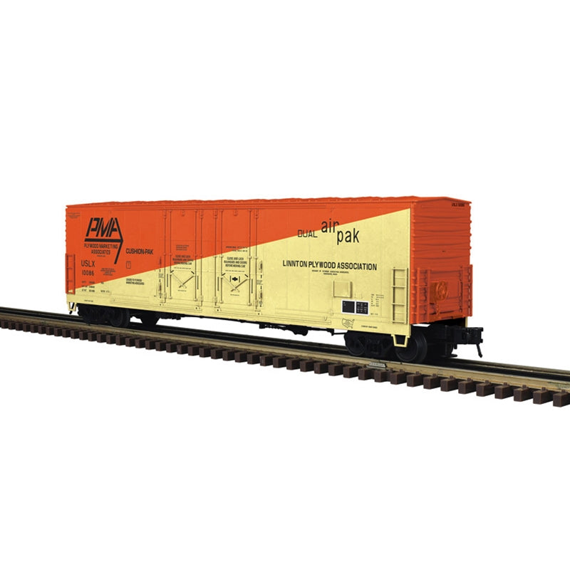 ATLAS MASTER O EVANS DOUBLE PLUG DOOR BOX CARS USLX - PLYWOOD MARKETING ASSOCIATES