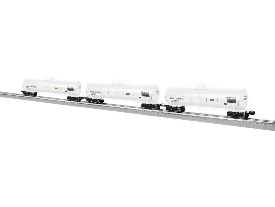 GATX 50' TANK CAR 3 PACK