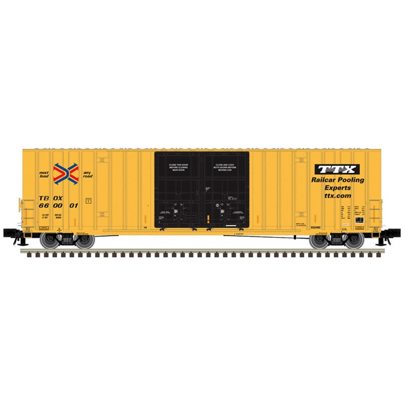 ATLAS MASTER O GUNDERSON HY-CUBE BOX CAR TTX