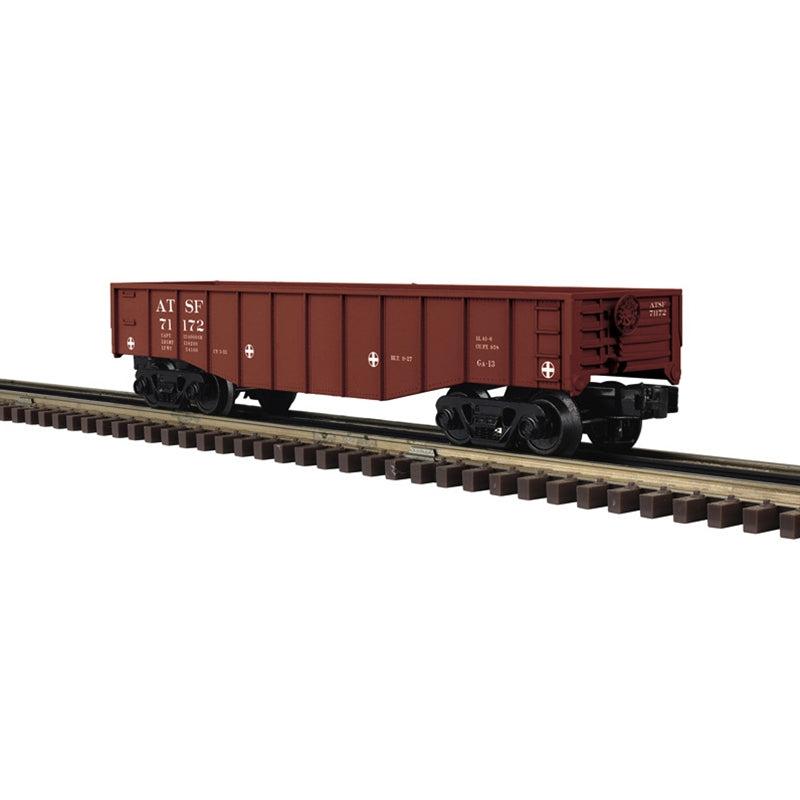 ATLAS O TRADITIONAL O/O27 GONDOLA ATCHISON, TOPEKA AND SANTA FE 71172, 71179 3-RAIL