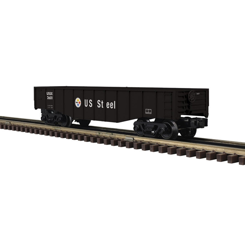 ATLAS O TRADITIONAL O/O27 GONDOLA US STEEL 2601, 2606  3-RAIL