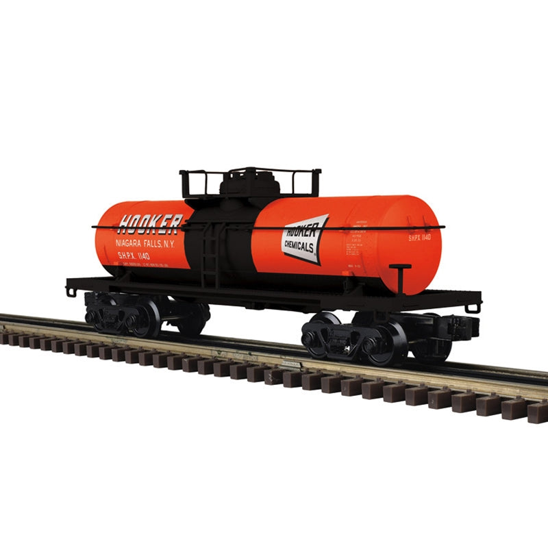 ATLAS O TRADITIONAL O/O27 TANK CAR HOOKER CHEMICALS 1140, 1146 3-RAIL