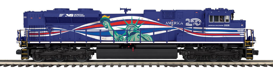 NORFOLK SOUTHERN #2026 SD70ACE DIESEL W/PS3.0 LADY LIBERTY - 2 RAIL