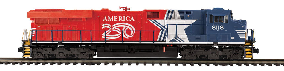NORFOLK SOUTHERN #8118 ES44AC DIESEL W/PS3.0-STARS & STRIPES - 2 RAIL