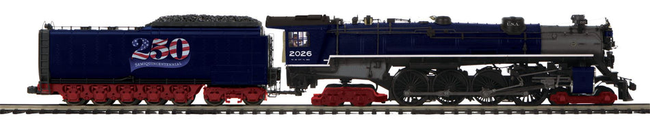 AMERICAÕS 250TH 4-8-4 STEAM LOCOMOTIVE W/PROTOSOUND 3.0 Ð 2026 COAL
