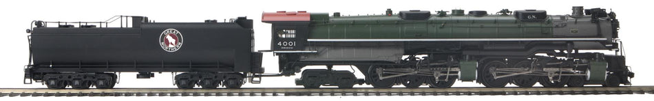 GREAT NORTHERN O SCALE PREMIER 4-6-6-4 Z-6 CHALLENGER STEAM ENGINE WITH PROTO-SOUND 3.0 (HI-RAIL WHEELS)