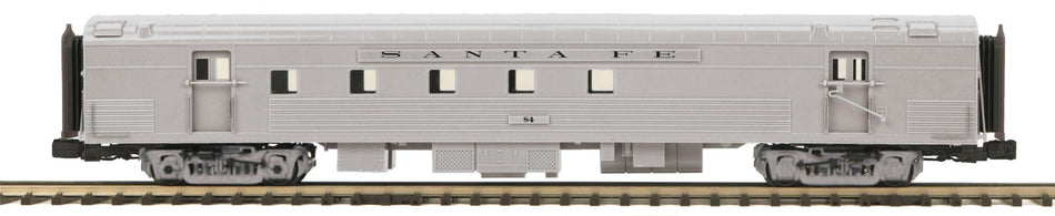 SANTA FE O SCALE PREMIER 70Õ STREAMLINED RPO PASSENGER CAR (RIBBED SIDED)