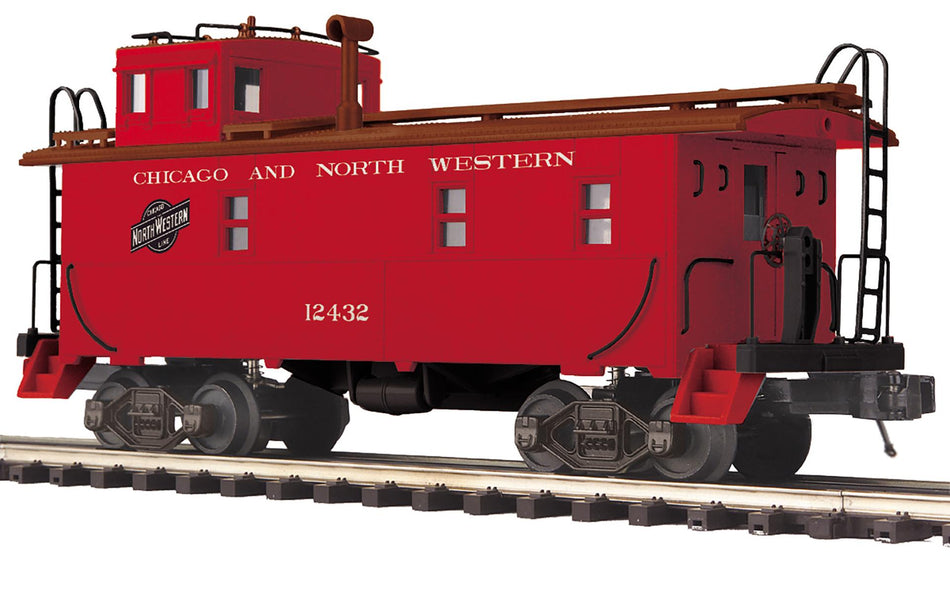 CHICAGO NORTH WESTERN STEEL CABOOSE