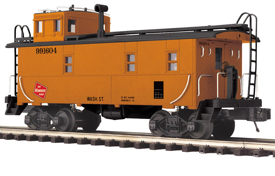MILWAUKEE ROAD STEEL CABOOSE