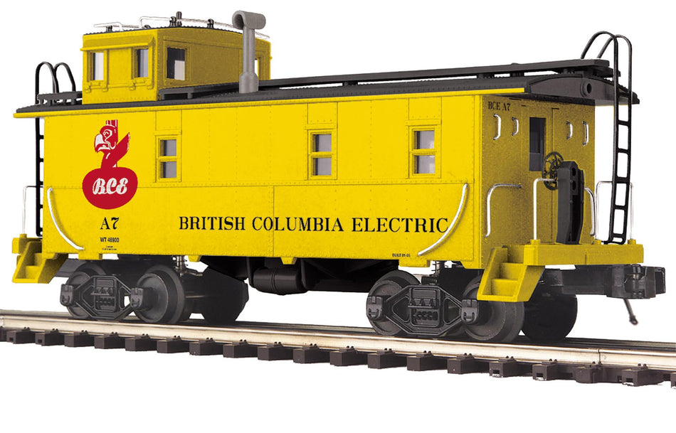 BRITISH COLUMBIA ELECTRIC STEEL CABOOSE #A7