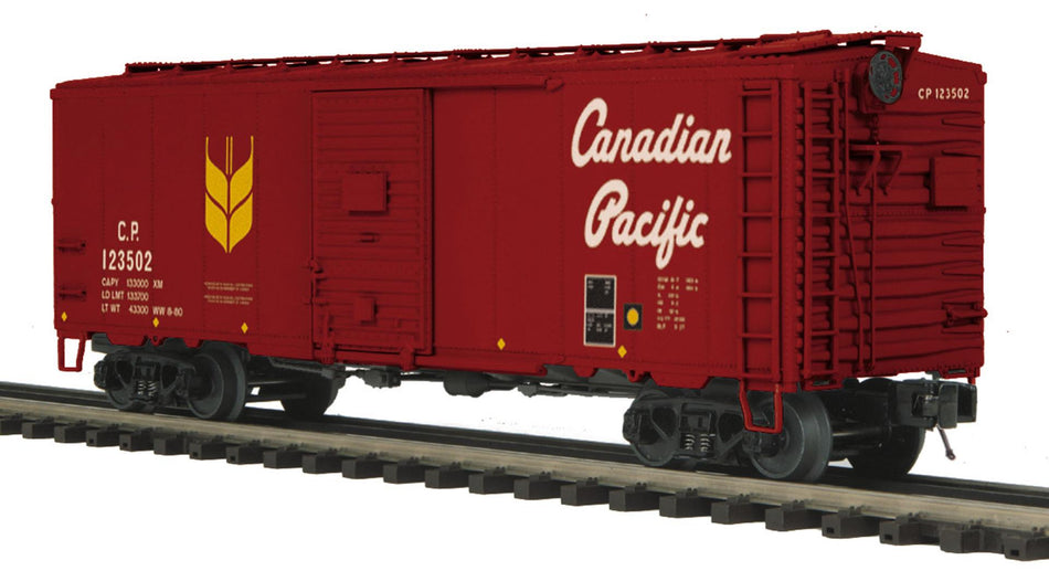 MTH CANADIAN PACIFC (#123510) 40' AAR BOX CAR