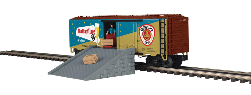 BALLANTINE BEER OPERATING REEFER CAR