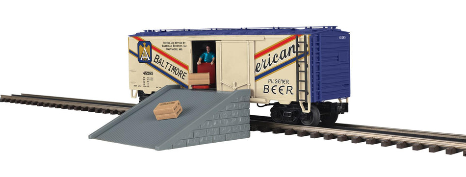 AMERICAN PILSNER OPERATING REEFER CAR