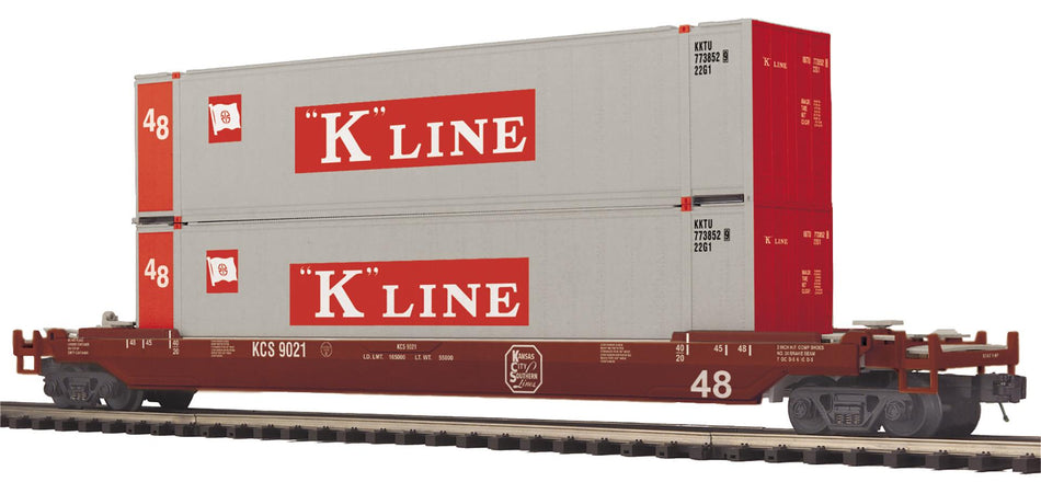 MTH HUSKY STACK CAR KCS #9802