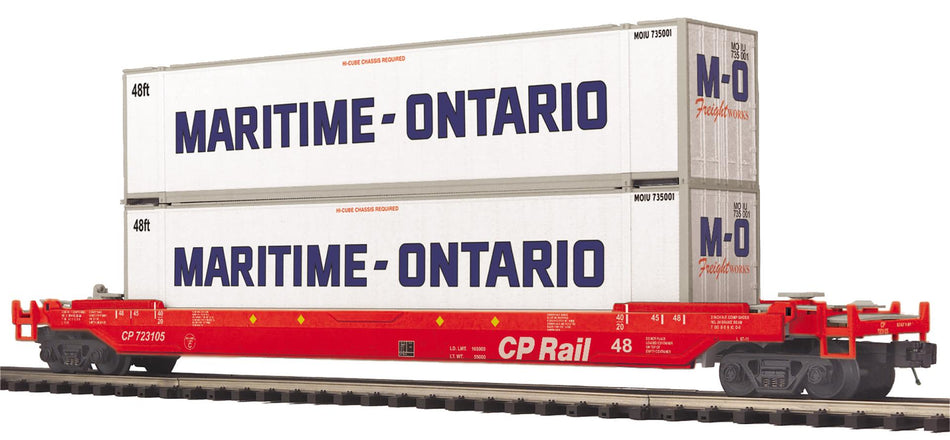 MTH HUSKY STACK CAR CP RAIL #523105