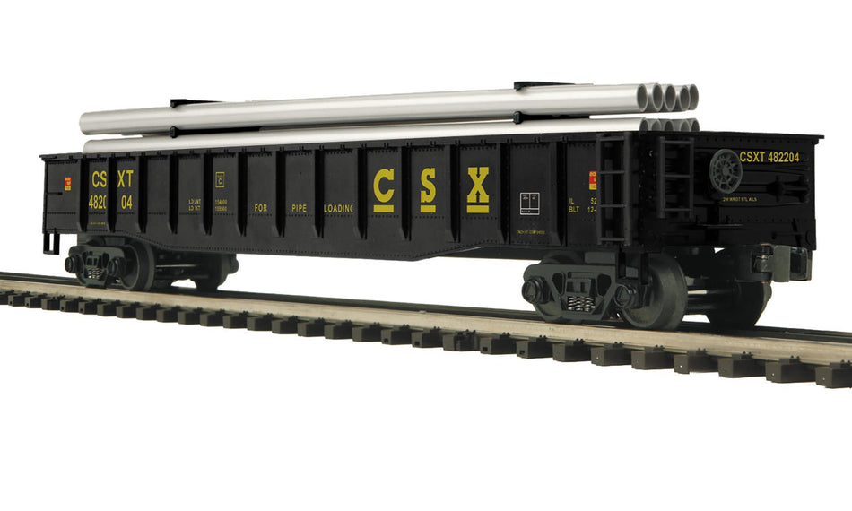 CSX GONDOLA W/PIPE LOAD (TWO PACK - BOTH CAR NUMBERS)