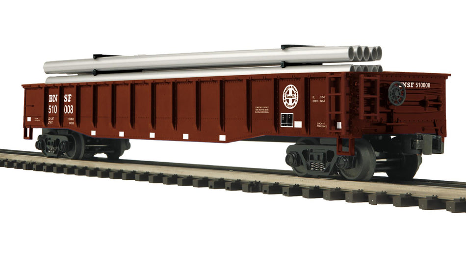 BNSF GONDOLA W/PIPE LOAD