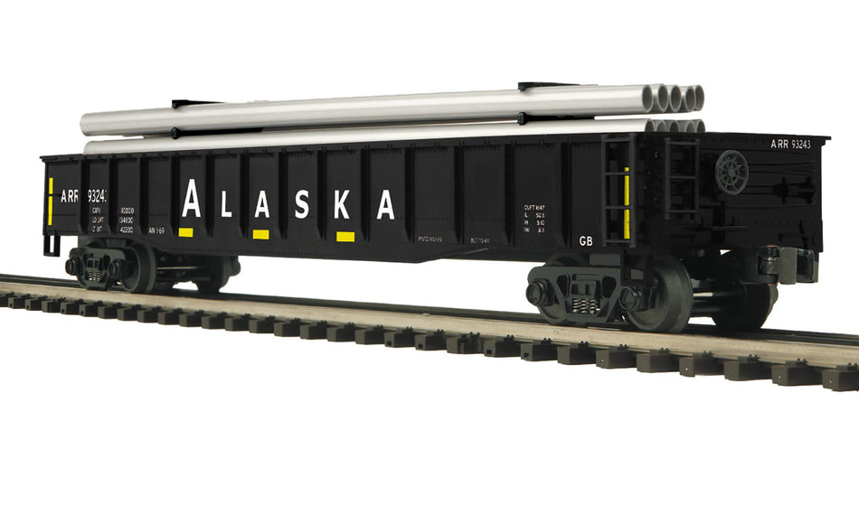 ALASKA GONDOLA W/PIPE LOAD (TWO PACK - BOTH CAR NUMBERS)
