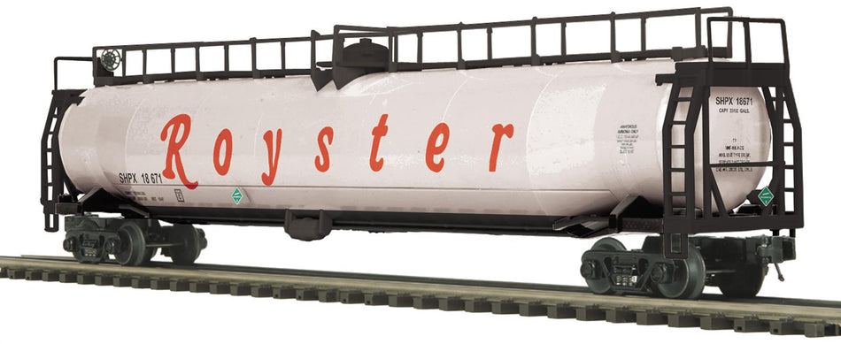 ROYSTER O SCALE PREMIER 33K GALLON TANK CAR