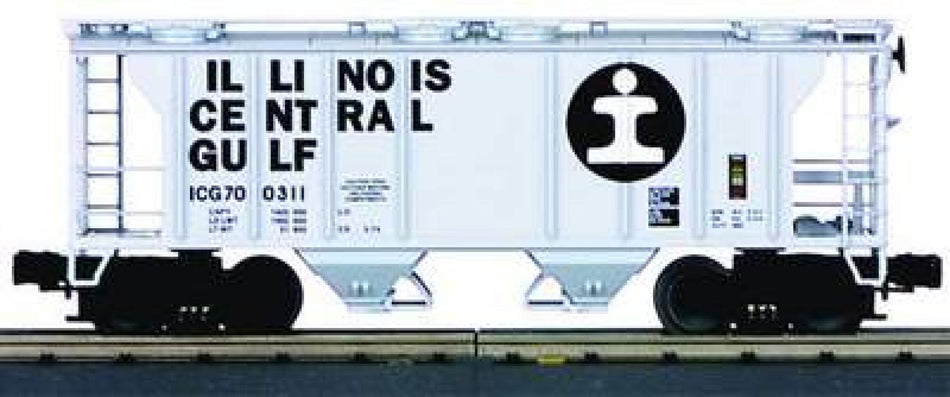 MTH ILLINOIS CENTRAL O SCALE PREMIER PS-2 HOPPER CAR