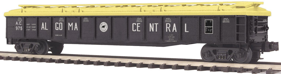 MTH ALGOMA CENTRAL GONDOLA CAR W/COVER #977 (NEW IN BOX)