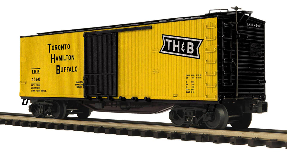 Wagon couvert double paroi USRA de 40 pieds de Toronto Hamilton & Buffalo