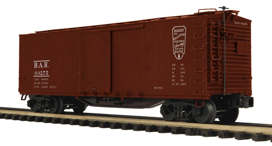 BANGOR & AROOSTOOK 40’ USRA DOUBLE SHEATHED BOX CAR