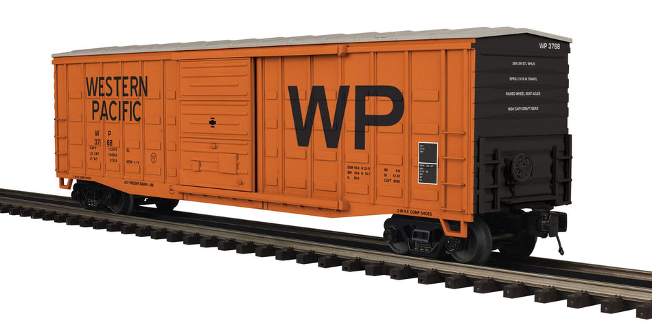 WESTERN PACIFIC 50' WAFFLE BOX   #3768, 3774