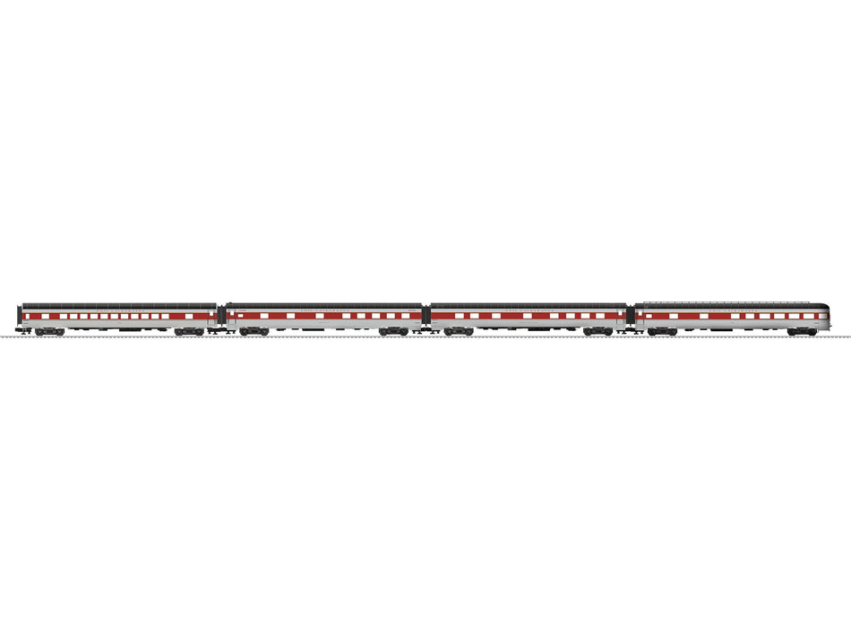 ERIE LACKAWANNA 21" PASSENGER 4 PACK