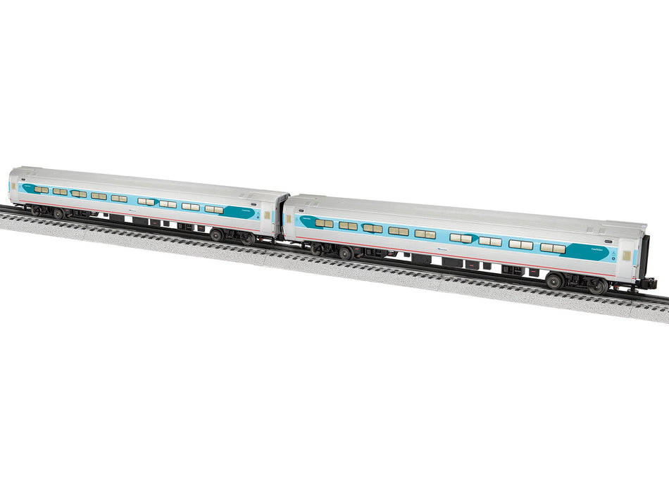 AMTRAK AMFLEET PHASE V COACH 2-PACK