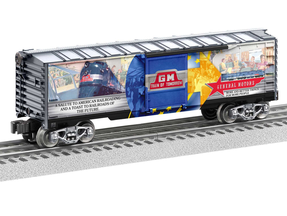 GM TRAIN OF TOMORROW BOXCAR
