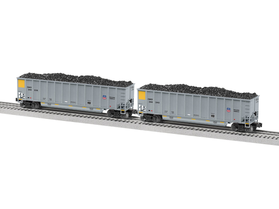UNION PACIFIC STANDARD O ROTARY GONDOLA 4-PACK