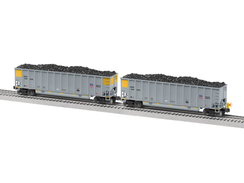 UNION PACIFIC STANDARD O ROTARY GONDOLA 2-PACK