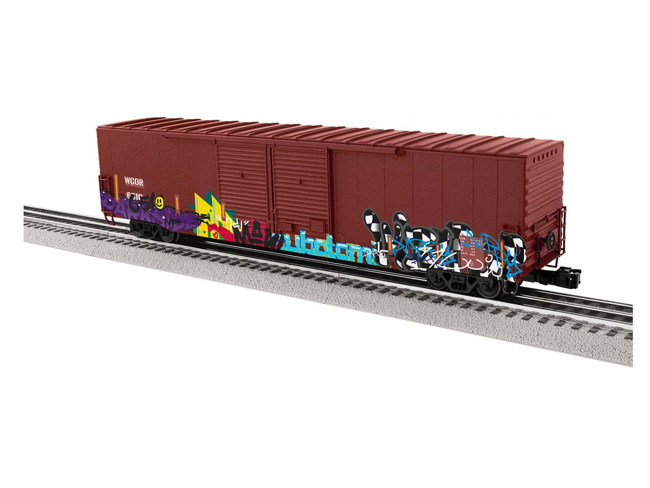 GRAFFITI 60' BOXCAR #6521