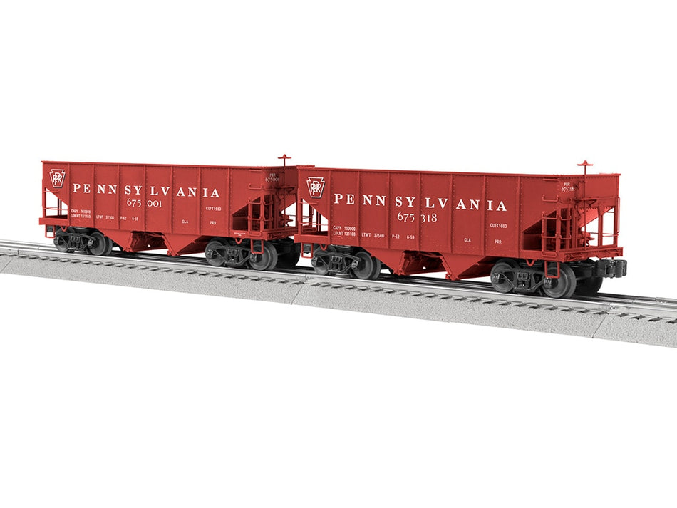 PENNSYLVANIA RAILROAD GLA HOPPER 2-PACK