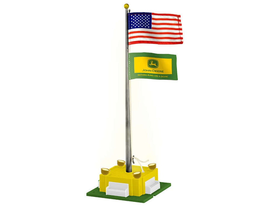 Mât de drapeau John Deere