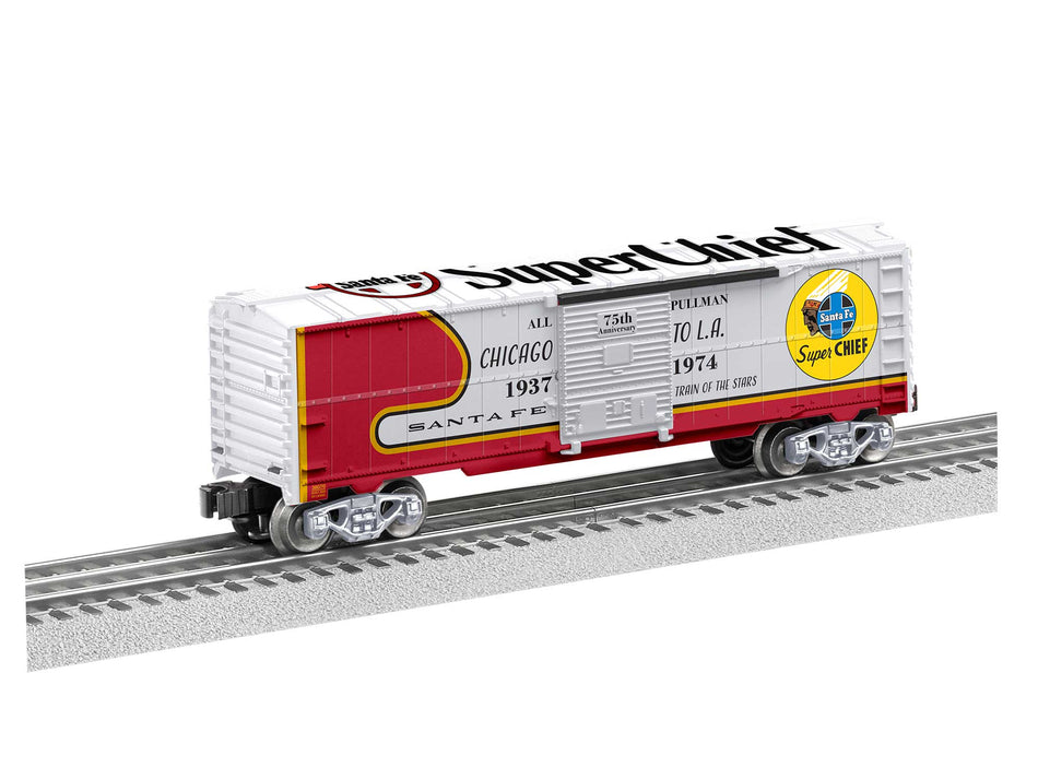 SANTA FE SUPER CHIEF 75TH ANNIVERSARY BOXCAR