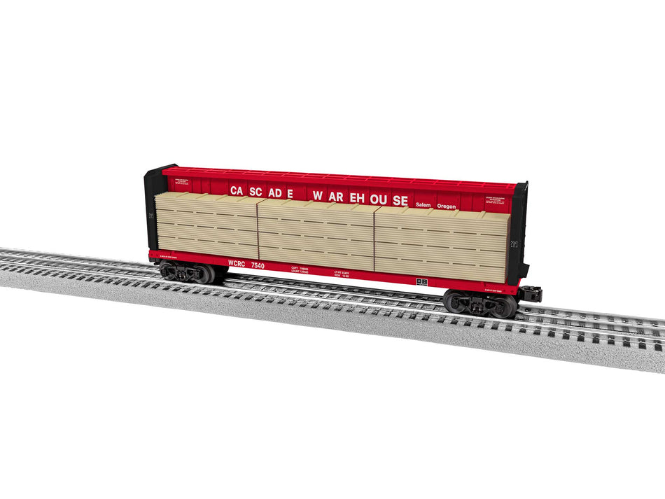 WCRC CENTERBEAM FLATCAR #7540