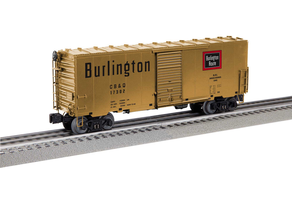 CHICAGO BURLINGTON & QUINCY FREIGHTSOUNDS PS-1 BOXCAR #17302