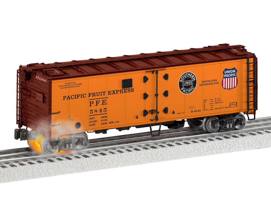 PACIFIC FRUIT EXPRESS HOTBOX REEFER