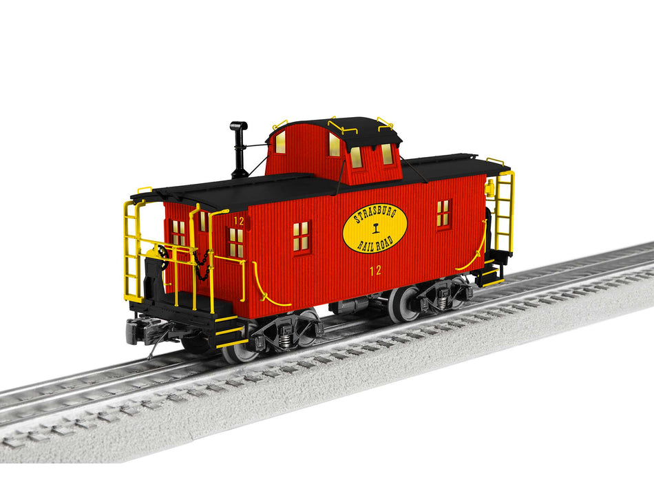 STRASBURG N6B WOODSIDE CABOOSE #12