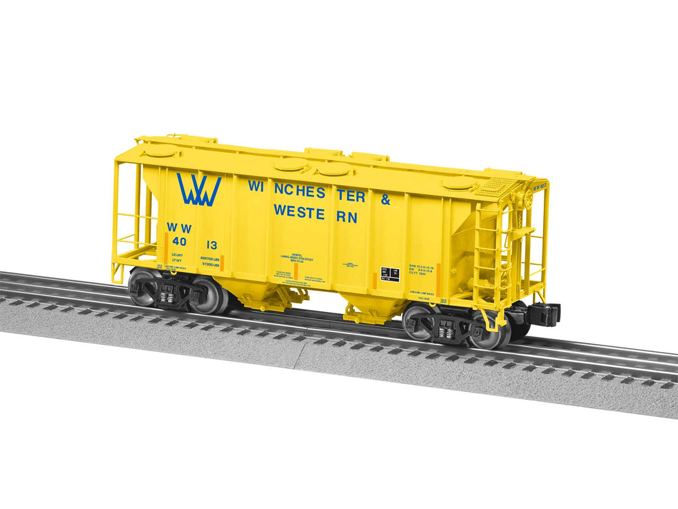 WINCHESTER & WESTERN PS-2 COVERED HOPPER #4013