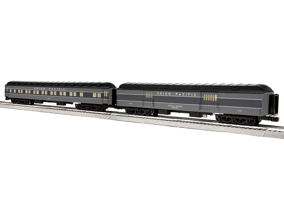 UNION PACIFIC 18" VOITURE PASSAGER PACK DE 2 A