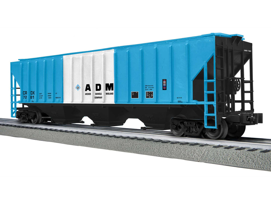 ADM PS-2CD COVERED HOPPER #7281