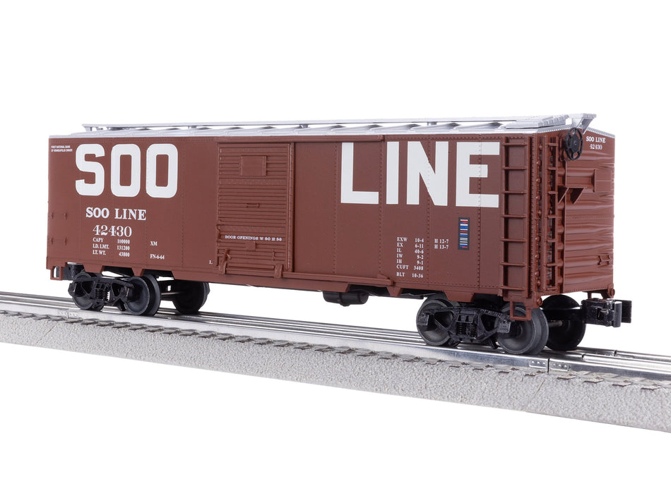 SOO LINE STEEL SIDE BOXCAR #42430