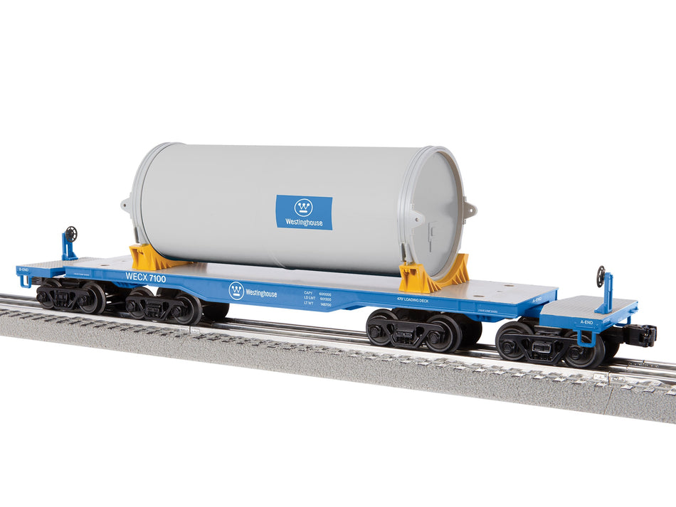WESTINGHOUSE HEAVY DUTY FLATCAR #7100