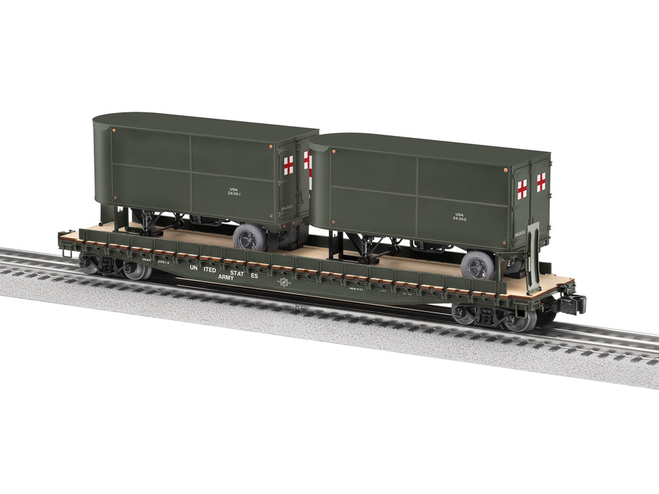 US ARMY TOFC # W/2 TRAILERS #39514
