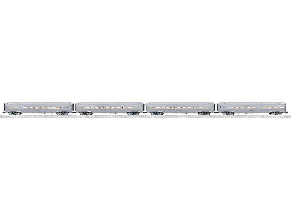 LIONEL LINES 18" ALUMINUM 4 PACK