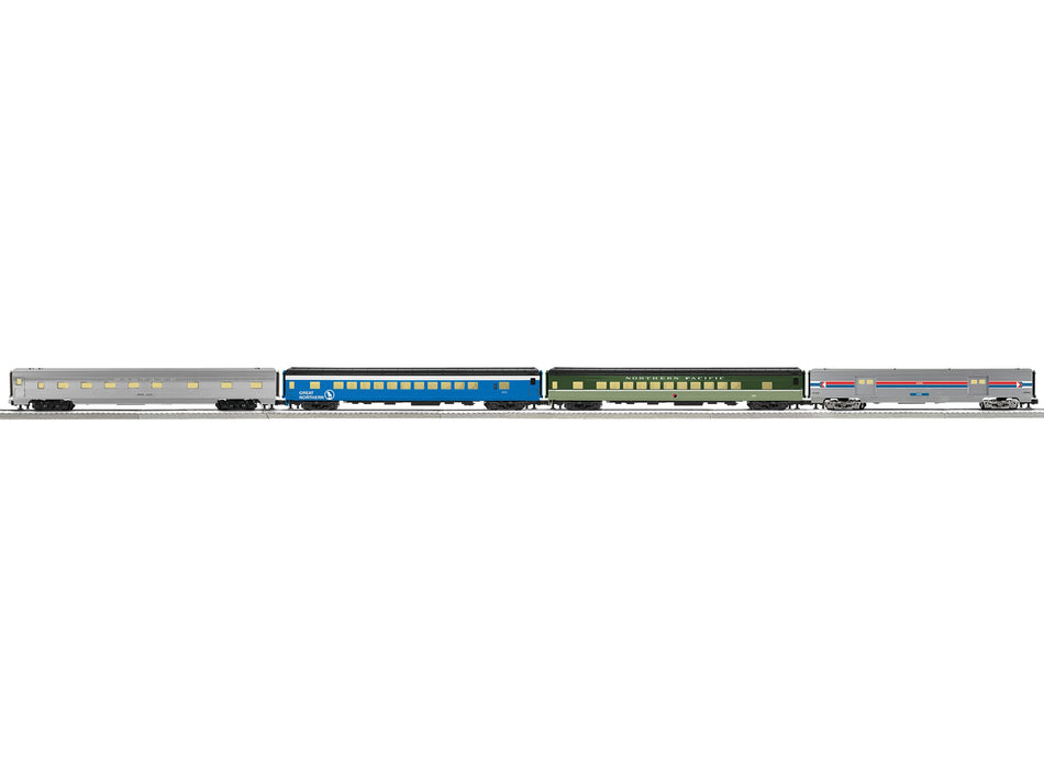 AMTRAK "RAINBOW" 21" 4 PACK PHASE I
