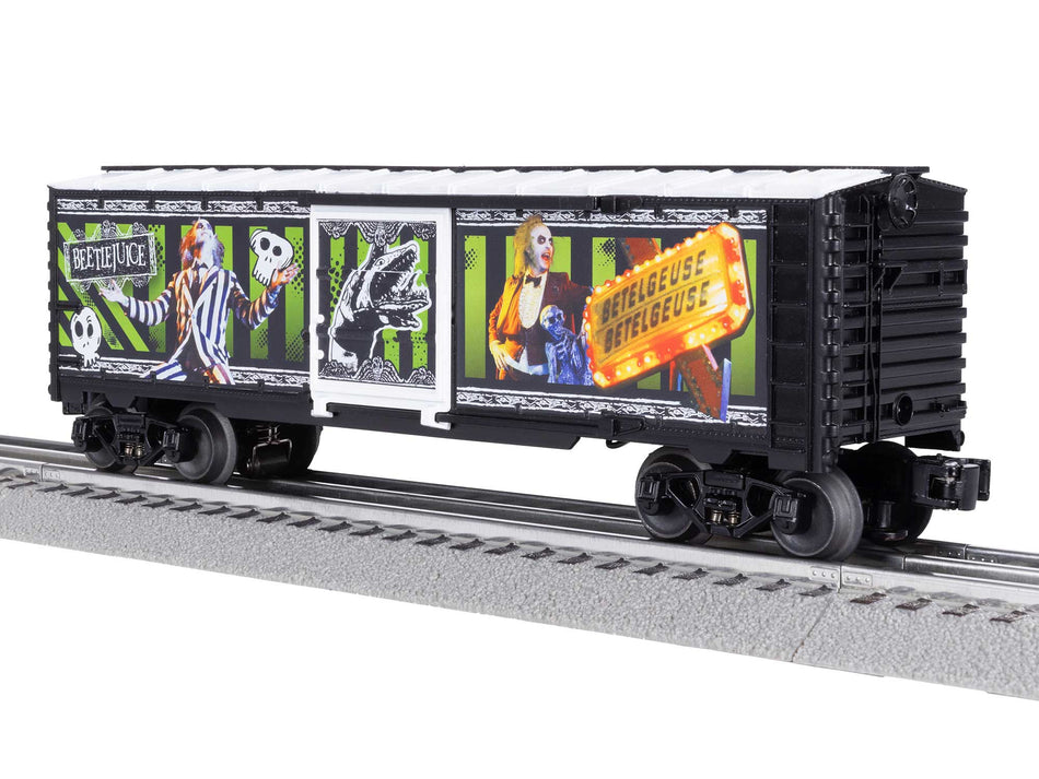 BEETLEJUICE LIGHTED BOXCAR #1
